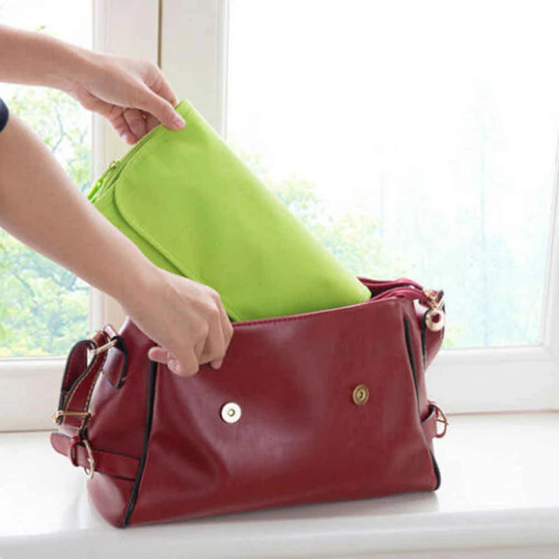 Travel Storage Bag – Foldable Hanging Travel Organizer with Multiple Compartments