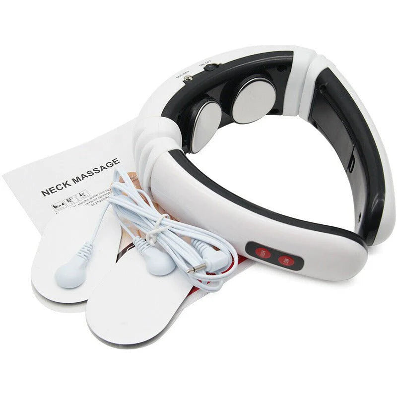 Smart Electric Pulse Neck Massager – EMS Cervical Neck  Shoulder Pain Relief Massager