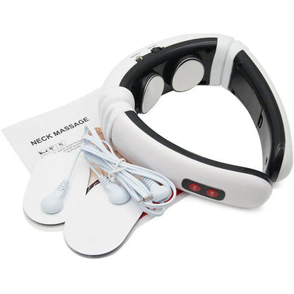 Smart Electric Pulse Neck Massager – EMS Cervical Neck  Shoulder Pain Relief Massager
