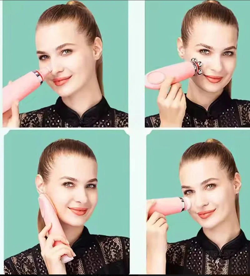 Face Massager – USB Rechargeable Facial Massager for Glowing, Firm & Youthful Skin
