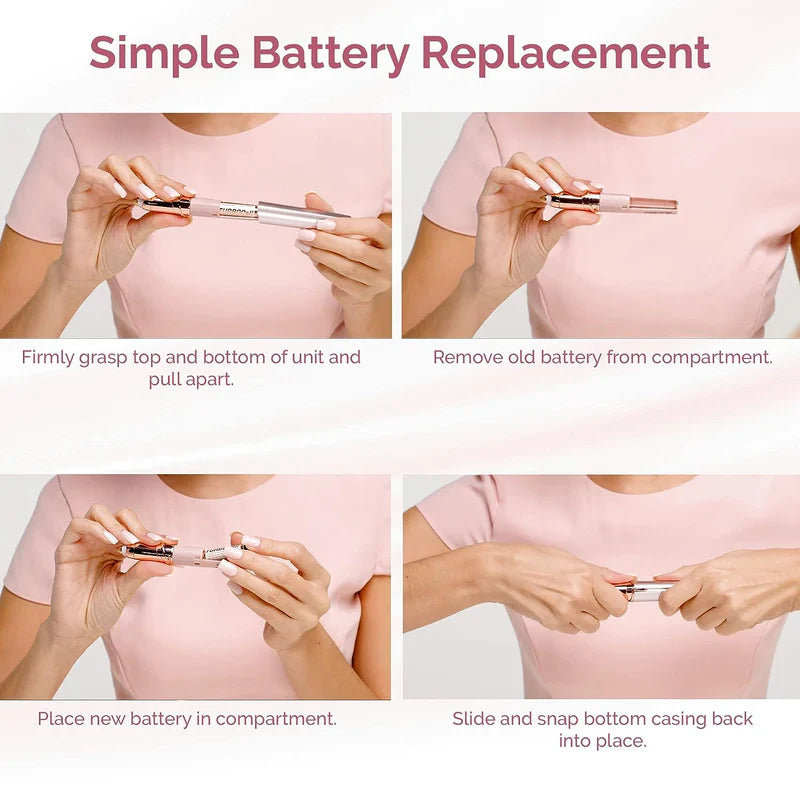 Finishing Touch Flawless Brows – Precision Electric Eyebrow Hair Remover for Women