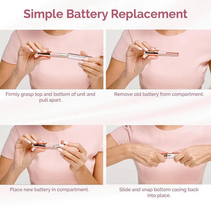 Finishing Touch Flawless Brows – Precision Electric Eyebrow Hair Remover for Women