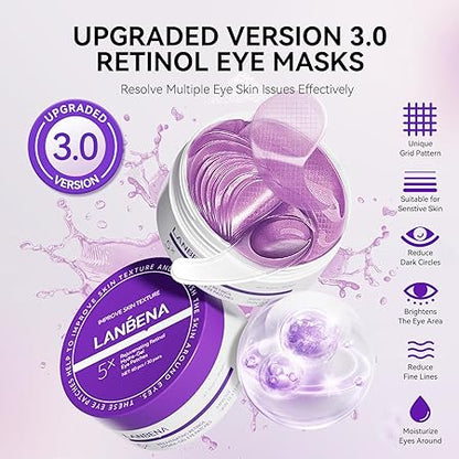 LANBENA - Rejuvenating Retinol Hydra‑Gel Eye Patches