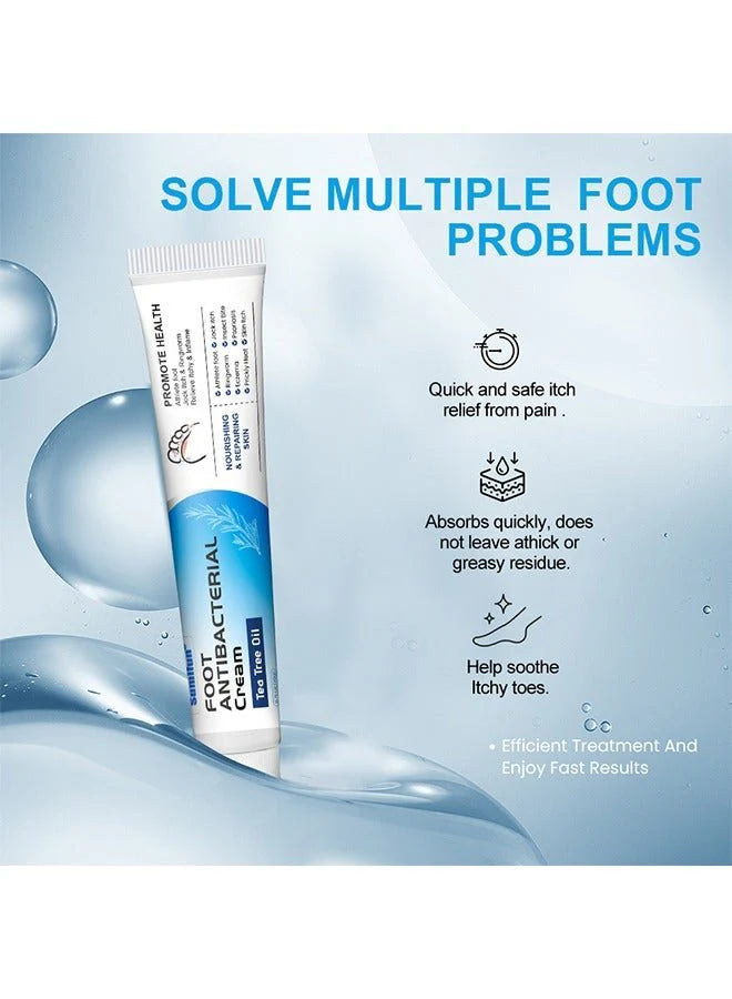 Sumifun Foot Antibacterial Cream with Tea Tree Oil – Foot Care Skin Repair Cream (20g)