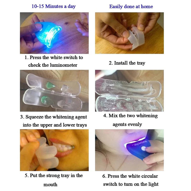 Ultimate Tooth Whitening System – Professional LED Teeth Whitening Kit